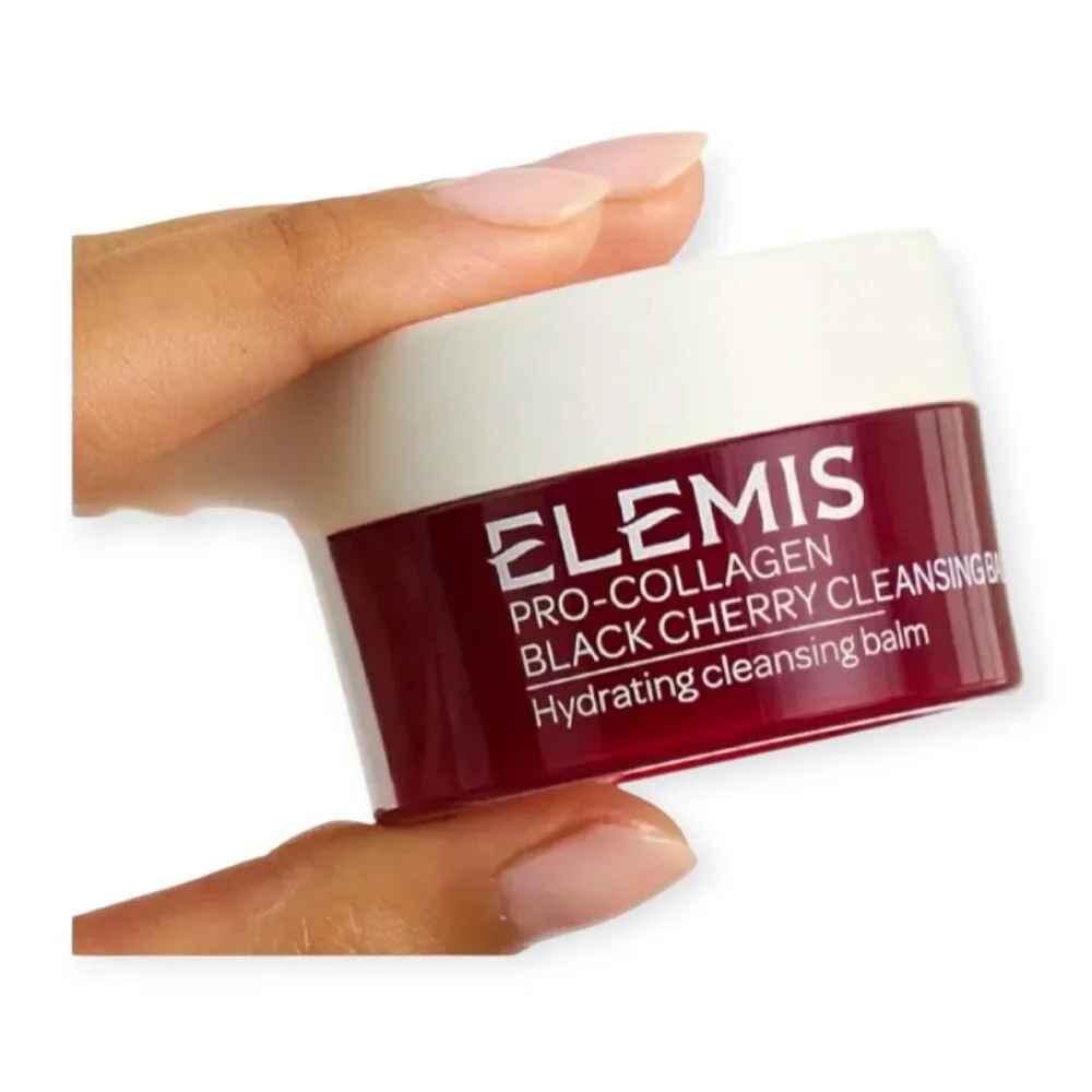 Elemis Pro Collagen Black Cherry Cleansing Balm 20g 0.7oz Hydrating NWT - Picture 2 of 5